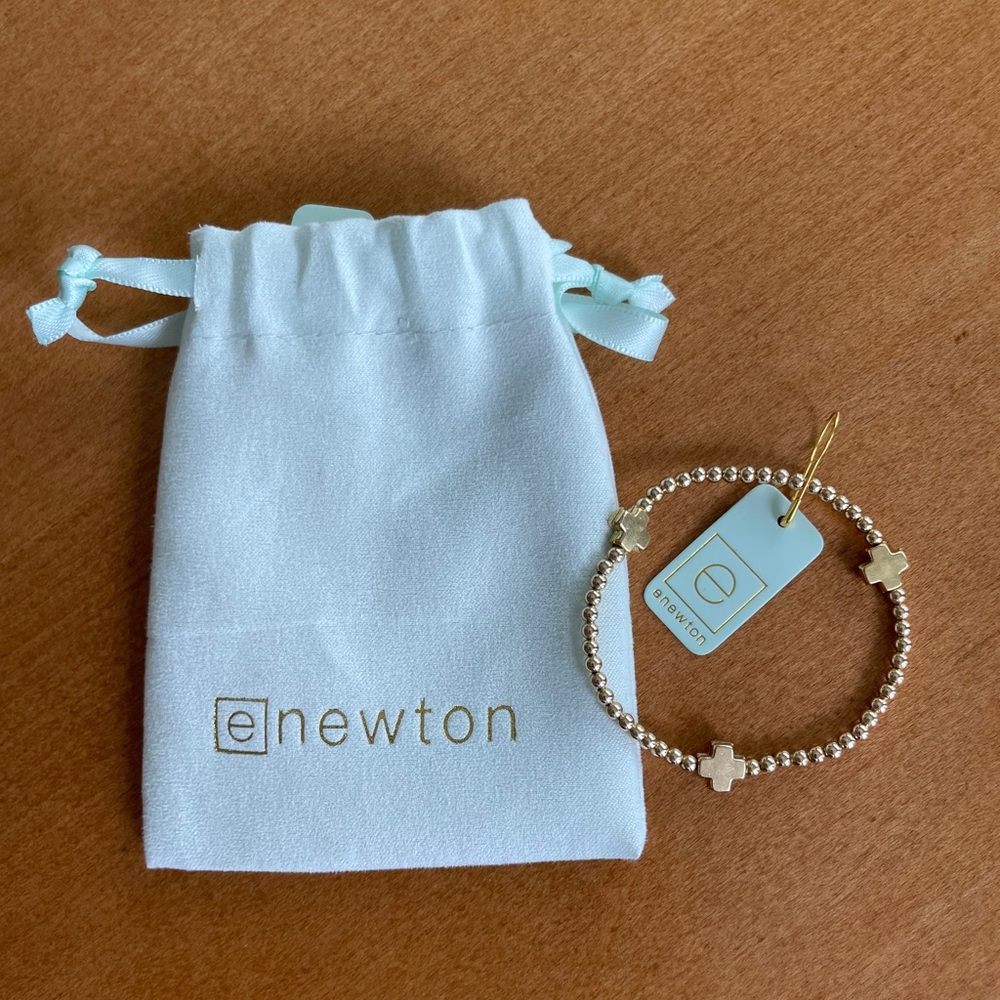 E Newton Gold Bracelet